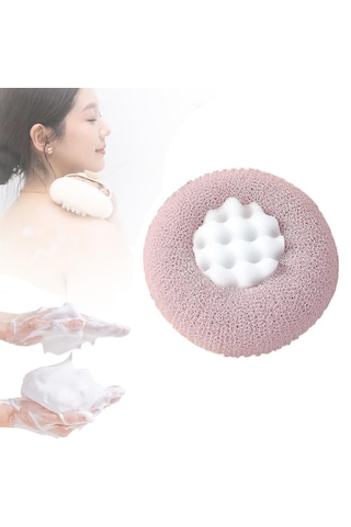 Gaman Vantuzlu Banyo Masaj Lifi Peeling Etkili Vücut Kesesi Ve Köpürtücü Lif Kese