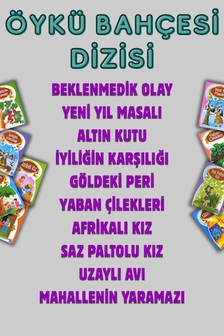 2.sınıf Ve 3.sınıf Öykü Bahçesi Dizisi 10 Kitaplı Okuma Seti