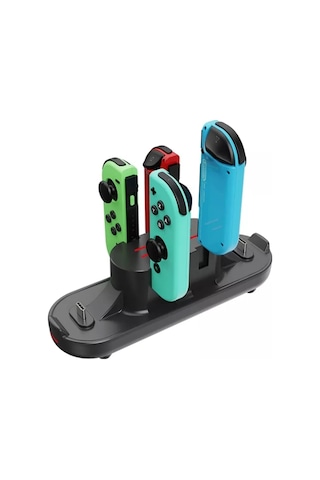 6 In 1 Şarj Standı Çok Fonksiyonlu Ps5 Xbox Serisi X Switch Pro