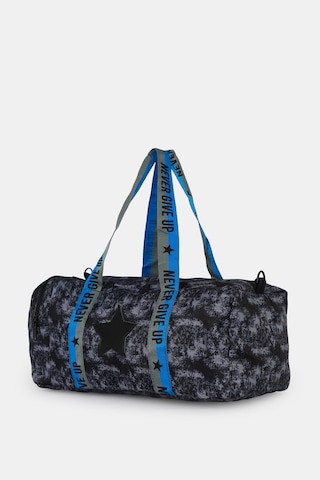 İcone Bag Çocuk Yıldız Logolu Spor Çanta, Çocuk Spor Çanta, Fermuarlı Detaylı Çocuk Spor Çanta Siyah Kamuflaj