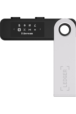 Ledger Nano S Plus Type-C 64 GB Kripto Cüzdan Siyah
