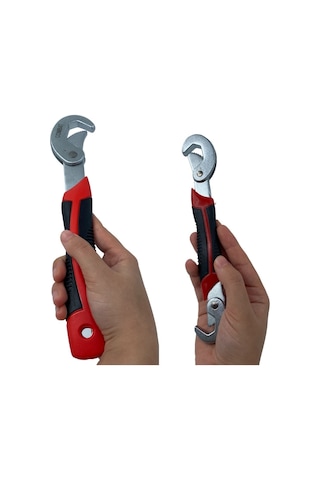 Nm Store Çok Fonksiyonlu Ergonomik Ayarlanabilir Büyük Küçük Akıllı Pense Anahtar 2li Set