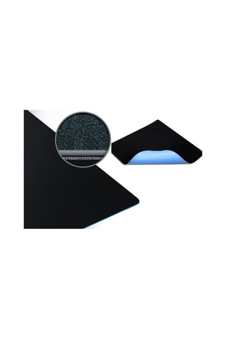 Ln-53149 Siyah Mavi Taban Suya Dayanıklı 40cm X 90cm Ofis + Gaming Kayma Yapmayan, Titreme Yapmayan Mouse Pad Xx-larg