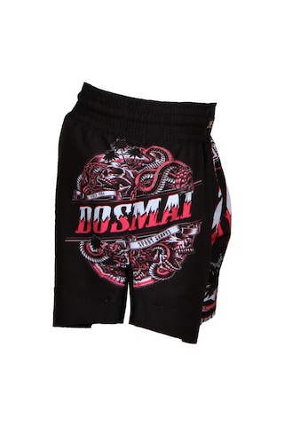 Dosmai Dijital Baskılı Snake Spor Şort Siyah Kırmızı Fgs238 Siyah - Kırmızı