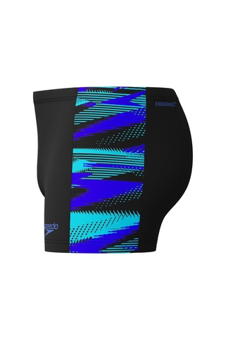 Speedo Hyperboom Panel Aquashort Erkek Yüzücü Mayosu Siyah