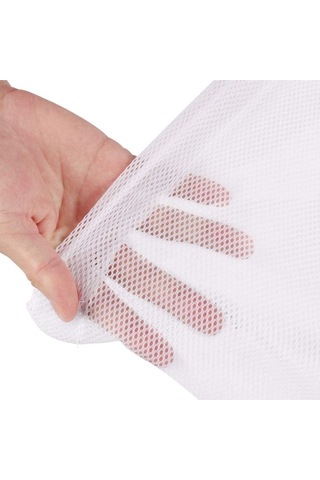 Malzek 3 Adet Büyük 60x80 Perde Ve Çamaşır Yıkama Filesi Beyaz