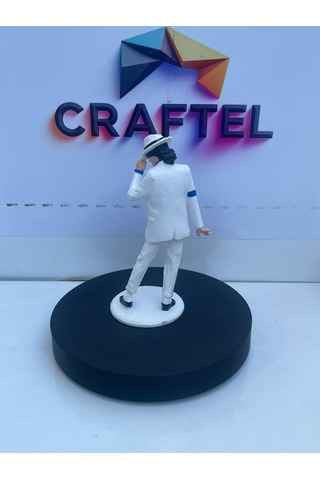 Michael Jackson Figür Koleksiyonluk Hediyelik Ürünler Masa Üstü Dekoratif Biblo 13 Cm