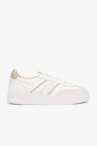 Tommy Hilfiger The Greenwich Edge Kadın Krem Spor Ayakkabı En0en02900-0ga Krem