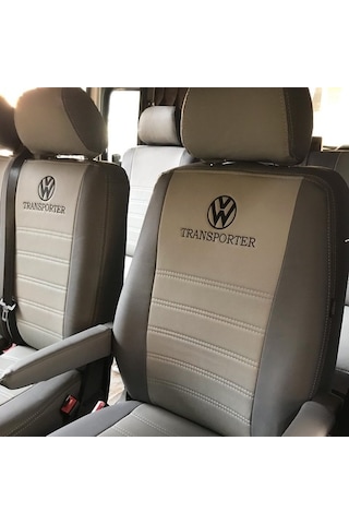 Volkswagen Transporter 5+1 Araca Özel Deri Oto Koltuk Kılıfı (416777674)
