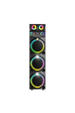 Gd-3127 Dijital Led Göstergeli Mikrofonlu Rgb Tws Üçlü 12 Inç Stereo Bass Kablosuz Karaoke Hoparlör