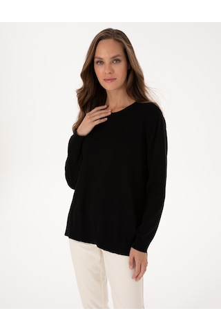 Pierre Cardin Kadın Siyah Kazak /triko 50316393-vr046 Siyah