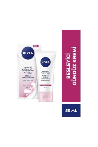 Nıvea Essentials Besleyici Gündüz Yüz Bakım Kremi, 50 Ml, Kuru Ciltler, Doğal Badem Yağı, Doğal Sku: Smg8690010449030