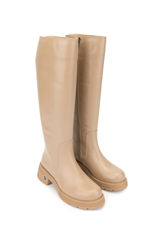 Tamer Tanca Kadın Hakiki Deri Camel Casual Çizme 33 2041 Bn Czm Sk24-25 Camel Dr Camel