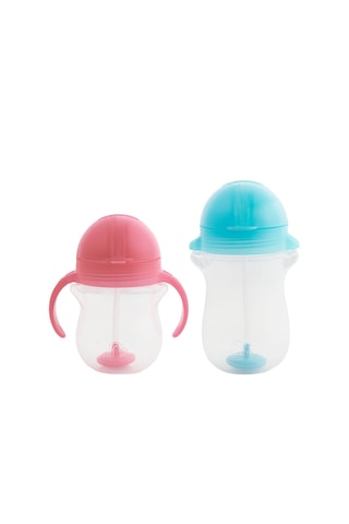 Munchkin Tıklama Kilitli Uçlu Alıştırma Bardağı 6ay+ 207 Ml Pemb Mor - Pembe