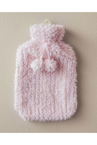 Fluffy Sıcak Su Torbası-pudra Pembe