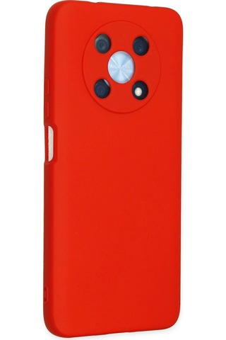 Cosmotex Newface Huawei Nova Y90 Kılıf Nano İçi Kadife Silikon - Kırmızı