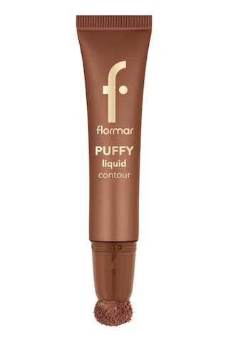 Flormar Puffy Liquid Hafif Yapılı &amp Sünger Aplikatörlü Likit Kontür- 002 Hot Chclate -8682536093828
