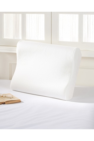 Madame Coco Valence Visco Ortopedik Yastık - Beyaz - 45x52 Cm 8684427283325