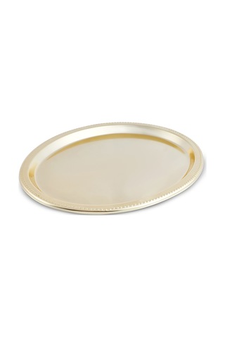 Karaca Fiora Kahve İkram Ve Sunum Tepsisi Gold Gold