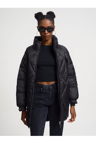 LOFT Loose Fit Kadın Mont Lf2033490 Q1.v1 Siyah