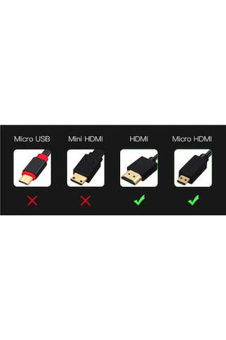 Molix Micro HDMI To HDMI Kablo 5 M