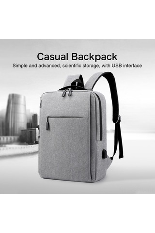 Maiyame Usb Şarj Portlu 14l Hafif İş & Seyahat Çantası - İş, Öğrenci, Rahat Kullanim - Mavi