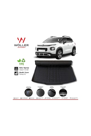 Citroen C3 Aircross Bagaj Havuzu 2017 2022 3D Wöller Ultraflex