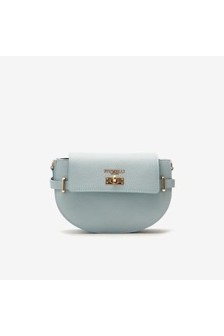 D92 Baby Blue Omuz Çantası Kadın Madame Bag Piumelli Milano Açık Mavi
