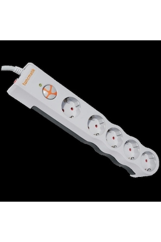 Tunçmatik Akım Korumalı Beşli Grup Priz 5li 1,5mt Kablolu Anahtarlı Diğer