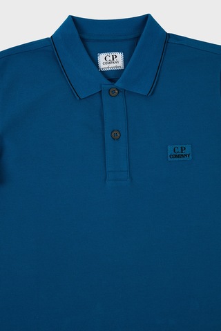 C.p. Company Çocuk Polo Yaka T Shirt 10ckpl023 005263w 870 Petrol