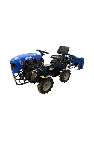 Yavuz Y600SX Life 188FE 12 HP Dizel Marşlı 4x4 Mini Traktör