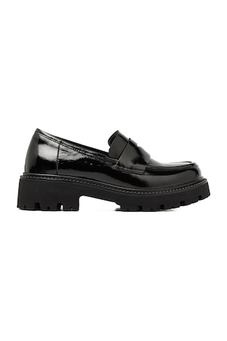 Nero Black Sneaker Günlük Kadın 25k11516xr Vergelio Skin Vernice Nero Bej