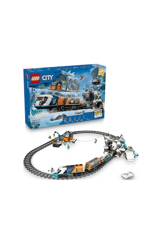 LEGO® City Kaşiflerin Kuzey Kutbu Ekspres Treni 60470 - 7 Yaş ve Üzeri Çocuklar için Yaratıcı Oyuncak Yapım Seti (1517 Parça)