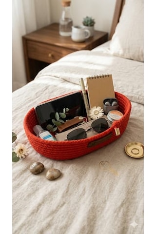 Organizer Sepet Kırmızı