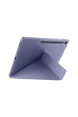 Adige Samsung Galaxy Uyumlu Tab S10 Fe Plus Kılıf Tri Folding Kalem Bölmeli Standlı Standlı Kapak