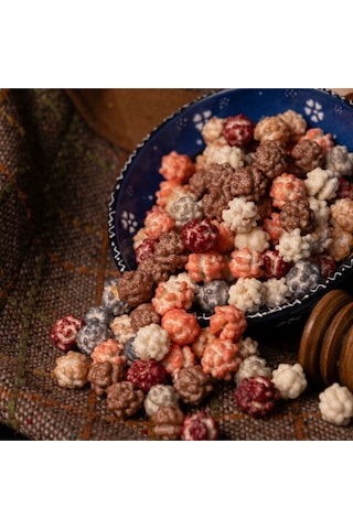 Beyaz Çikolatalı Karışık Leblebi Draje 1 Kg Diğer