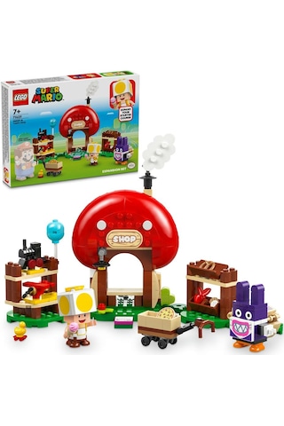 LEGO® Super Mario™ Nabbit Toad’un Dükkanında Ek Macera Seti 71429 7+ Yaratıcı Oyuncak Yapım Seti - 230 Parça