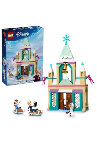 LEGO® ǀ Disney Frozen Arendelle Karlar Ülkesi Şatosu 43265 - 5 Yaş ve Üzeri Prenses Seven Çocuklar için Yaratıcı Oyuncak Yapım Seti (177P)