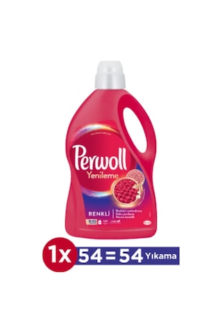 Perwoll Hassas Bakım Sıvı Çamaşır Deterjanı Siyah 2970 ML + Renkli 2970 ML + Çiçek Cazibesi 2700 ML