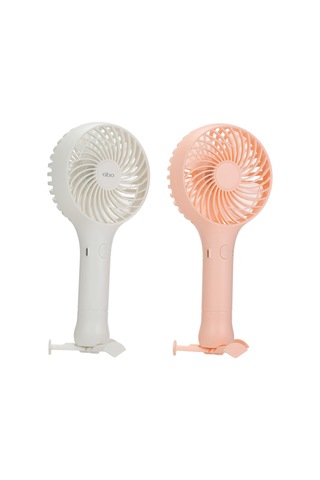 Hangfox Beyaz Usb Şarjlı El Fanı - Pd-a9 Modeli 1 Pil Yok - Günlük Ve Seyahat İçin