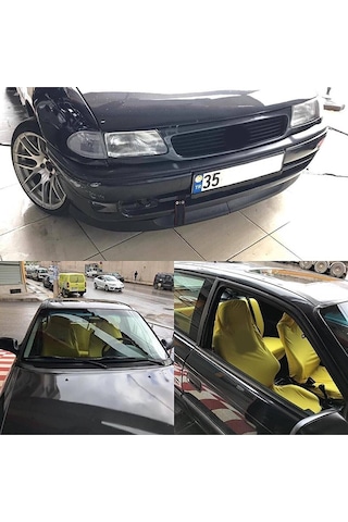 Opel Astra F Uyumlu Astra H Lip 2 Parça Ön Tampon Eki N11.608