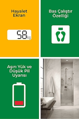Medısana 38200 Dijital Cam Baskül Siyah