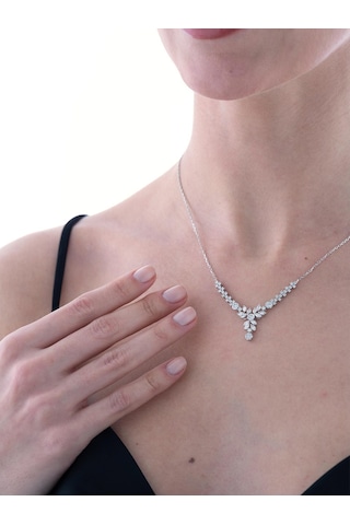 Nochediamond 1,41 Karat Fantezi Pırlanta Gerdanlık-596