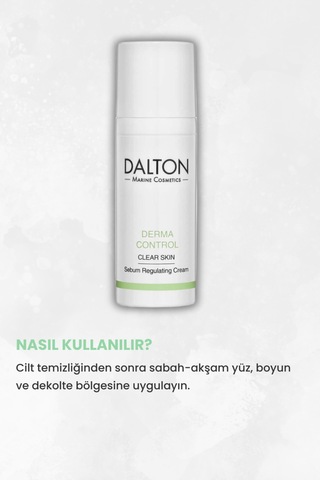 Yağlı Ve Sivilceli Cilt Için Arındırıcı Derma Control Yağ Dengeleyici Krem - 56837054