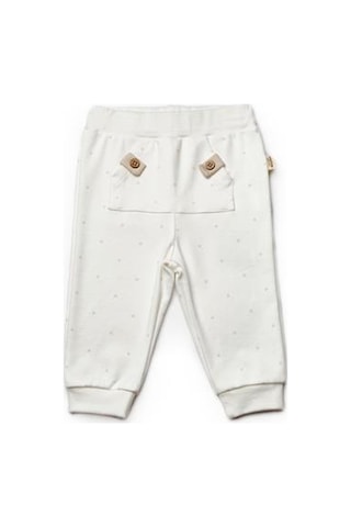 Bebek 2'li Pantolon %100 Organik Pamuk, Bebek-yenidoğan Serisi - Csy8105 Ekru