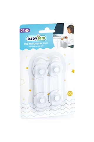 Babyjem Art-059 Mini Çok Amaçlı Kilit 2'li