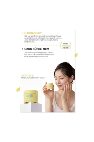 Bariyer Onarıcı Ceramide Serum Ceramide Np + Panthenol + 3ha Yoğun Nemlendirici & Yüz Kremi