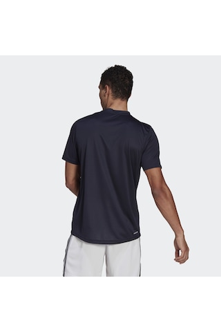 Adidas Aeroready Designed To Move Erkek Lacivert Tişört Gm2097