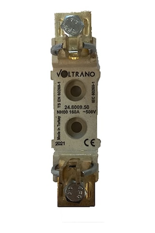 Voltrano Kale Porselen 160a 00 Boy 1 Kutup Bıçaklı Sigorta Altlığı