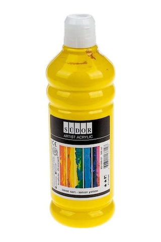 Südor Akrilik Boya Limon Sarı 500 Ml Sd1009-01 7148 22 Çok Renkli